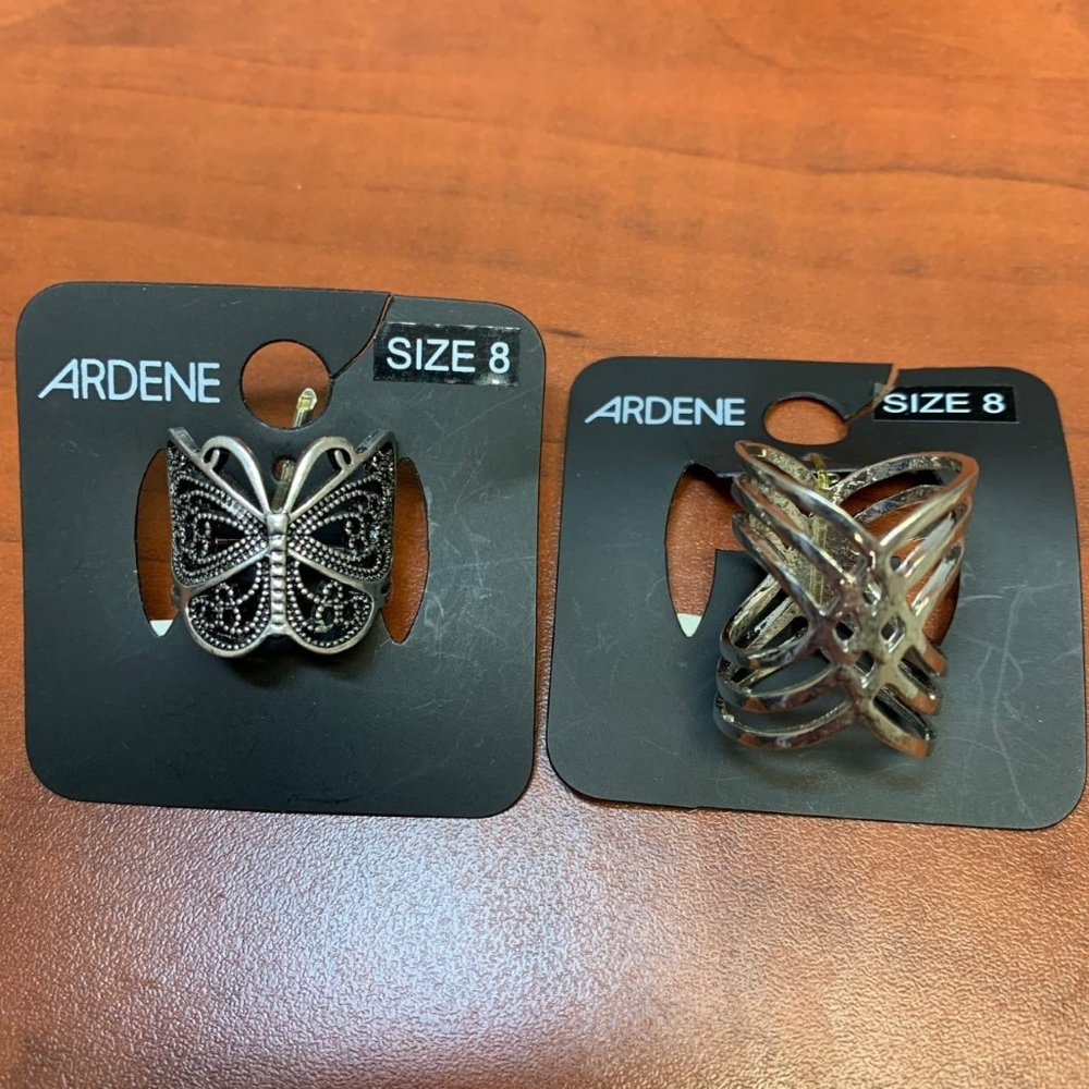 ARDENE Fashion Rings Size 8 - Picture 2 of 9